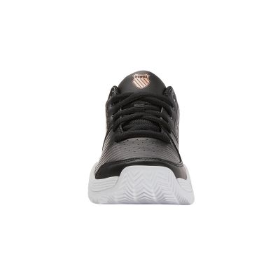 5. Buty sportowe damskie K-Swiss Court Express HB sneakersy tenisowe czarne (96750-059-M)