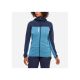 Bluza damska MILLET Fusion Grid Hoodie W niebieska