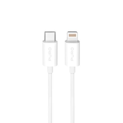 Kabel Puro TPE 20W USB-C - Lightning 2m - biały