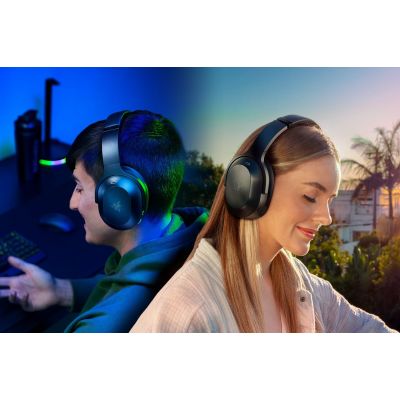 7. Razer Barracuda Pro Zestaw słuchawkowy Przewodowy i Bezprzewodowy Opaska na głowę Gaming USB Type-C Bluetooth Czarny