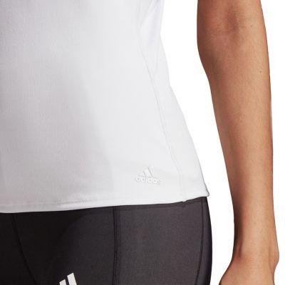 10. Koszulka adidas Studio Slim Strappy Back Tank Top W HE3141