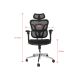 6. Equip Ergonomischer BĂĽrostuhl+Kopf/ArmstĂĽtzen+SFS    schwarz lite Retail