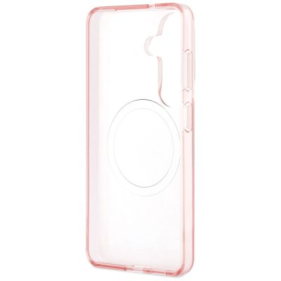 7. Etui Karl Lagerfeld IML Repeated Choupette MagSafe na Samsung Galaxy S26 - różowe