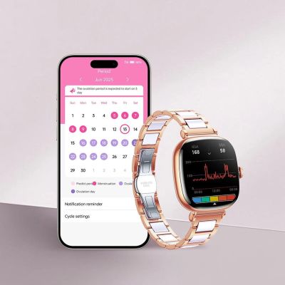 5. Smartwatch Joyroom Starlight JR-FS1 z możliwością odbierania połączeń - złoty
