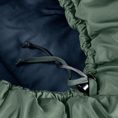 5. Deuter Orbit EL 0C/32F Dorosły Śpiwór typu mumia Tkanina, Polietylenosulfon (PES), Ripstop Zielony
