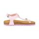 2. Sandały BIO dziecięce dla dziewczynki Trollkids Girls Alesund Sandal light pink (484-402)