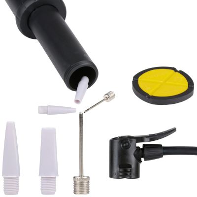 4. POMPKA ROWEROWA NOŻNA Z MANOMETREM DUNLOP