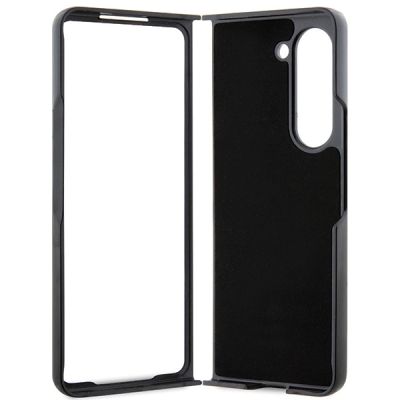 6. Etui Karl Lagerfeld Saffiano Monogram Ikonik Pin na Samsung Galaxy Z Fold 5 - czarne