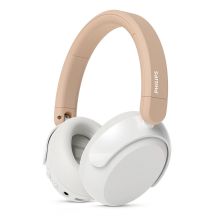 Philips 5000 series TAK5500AL/00 słuchawki/zestaw słuchawkowy Przewodowy i Bezprzewodowy Opaska na głowę Połączenia/muzyka Bluetooth Bursztyn, Biały