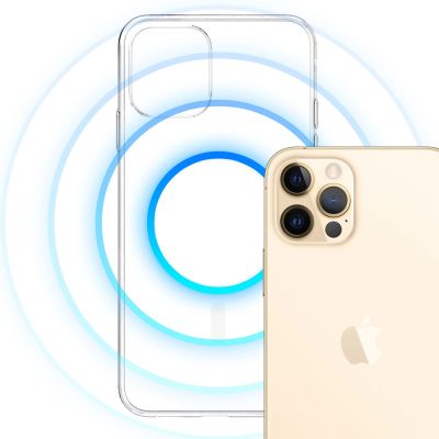 11. Etui 3mk Clear MagCase na  Apple iPhone 12 Pro Max - przezroczyste