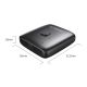 4. Adapter HDMI Orico AS2-A1 dwukierunkowy splitter - czarny