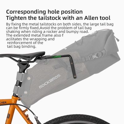 2. Rockbros wielofunkcyjny uchwyt rowerowy czarny