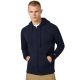 Bluza męska Champion Full Zip Hoodie Sweatshirt granatowa 220786 BS501