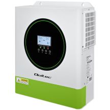 Qoltec Hybrydowy inwerter solarny Off-Grid 3500W | 100A | 24V | MPPT | BMS | opcja Wi-fi | Sinus | Power factor 1.0