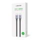 14. Kabel Ugreen US316 70427 USB-C - USB-C PD QC FCP 100W 5A 480Mb/s 1m - szary