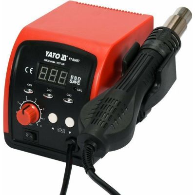 6. YATO STACJA LUTOWNICZA HOT AIR MOC 750W