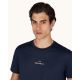 3. Paul&Shark T-shirt bawełniany męski granatowo-złoty 99311008-50E - klasyczny krój, logo