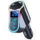 9. Joyroom szybka ładowarka samochodowa 4w1 USB-A QC3.0 / 2xUSB-C PD 150W czarna (JR-CL21)