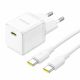 16. Ładowarka sieciowa Baseus Palm 1C 20W (z kablem Baseus Mini White USB-C 60W (20V/3A) 1m) - biała