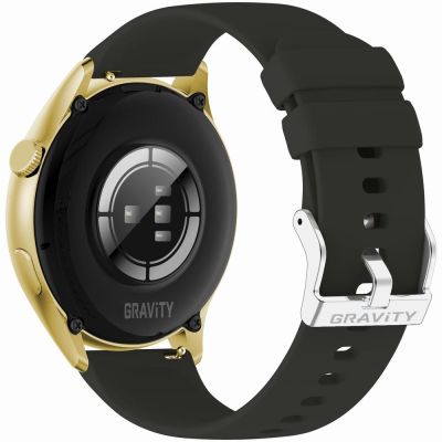 10. Smartwatch Gravity Złoty Pasek + Bransoleta GT11-1
