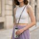 7. Smycz do telefonu Tech-Protect C10S Crossbody (114 cm) + na nadgarstek (31 cm) - brązowo-tytanowa