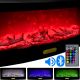 KOMINEK DEKORACYJNY 50x23 CM LED 3D USB PILOT EFEKT OGNIA ZMIANA KOLORÓW