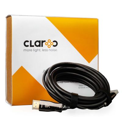 3. CLAROC AOC przewód światłowodowy HDMI 2.1 8K 3 m