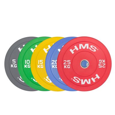 38. Talerz olimpijski HMS GREEN BUMPER 10 kg CBR10 