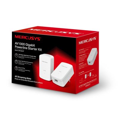 4. Adapter powerline Mercusys ADAPTER PLC Mercusys MP500 KIT 2 PCS