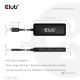 4. CLUB3D CSV-1553 huby i koncentratory USB Type-C Czarny