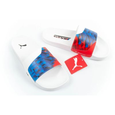 5. Puma buty klapki męskie sportowe BMW MMS Leadcat 2.0 Graphic modne białe
