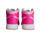 4. Buty dziecięce Air Jordan 1 Mid GS Fierce Pink - FD8780-116