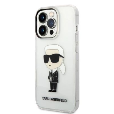 2. Etui Karl Lagerfeld Ikonik Karl na iPhone 14 Pro Max - przezroczyste