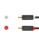 12. Kabel Ugreen AV104 10520 audio 2RCA (męski) / 2RCA (męski) 5m - szary