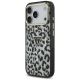 2. Etui Guess Leopard Glitter MagSafe na iPhone 17 Pro - czarne