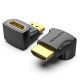 Adapter Vention HDMI 90 stopni męski na żeński Vention czarny