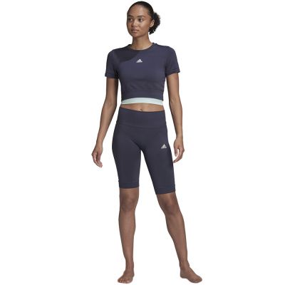 5. Legginsy adidas Aeroknit Seamless Short Tights W HE2960