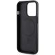 7. Etui Guess 4G Printed Stripes MagSafe na iPhone 13 Pro / iPhone 13 - czarne