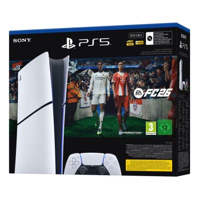 15. Konsola Sony PlayStation 5  Digital 825GB + EA Sports FC26