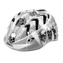 KASK ROWEROWY DLA DZIECI METEOR MV7 szary
