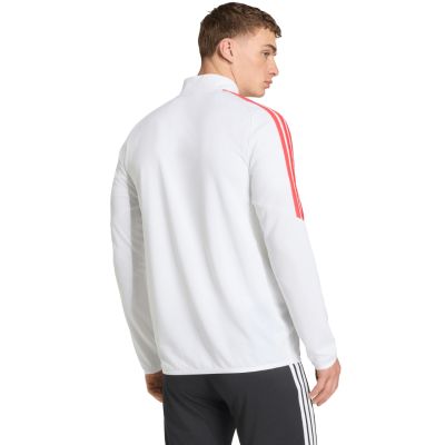 9. Bluza męska adidas Tiro 26 League Training Top biało-czarno-czerwona KR0371