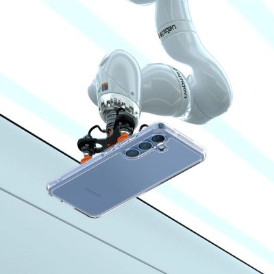 6. Etui Spigen Ultra Hybrid na Samsung Galaxy S25 - przezroczyste