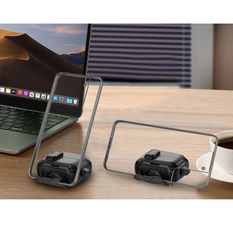 6. Etui Tech-Protect Silicone Hook na Samsung Galaxy Buds 3 / 3 FE / 3 Pro - czarne