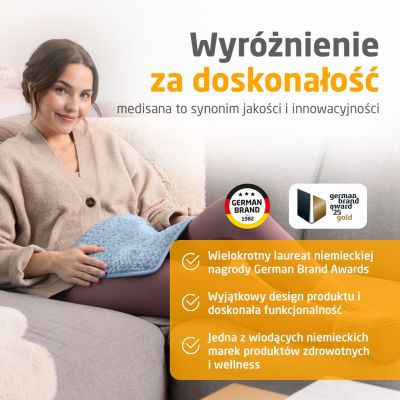 16. Pad grzejny Medisana HP 515 (niebieski)