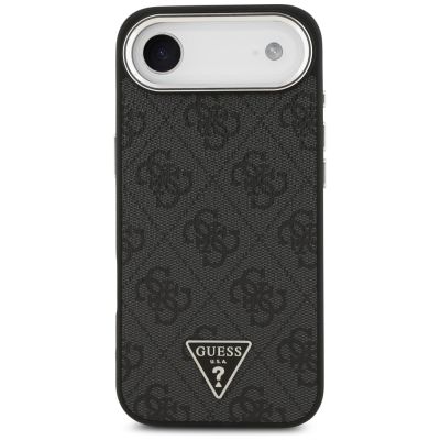 3. Etui Guess 4G Triangle Logo MagSafe na iPhone 17 Air - czarne