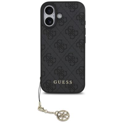 2. Etui Guess 4G Charms Collection MagSafe na iPhone 17 - czarne