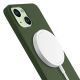 6. Etui 3mk Hardy Silicone MagCase na iPhone 15 Plus - zielone