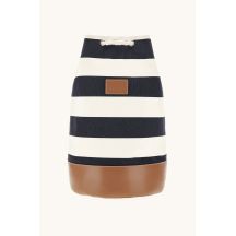 Torba z tkaniny unisex Paul&Shark granatowo-ecru 26418102-H21 - elegancka i praktyczna