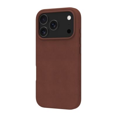 7. dbramante 1928 Roskilde MS - skórzane etui do iPhone 17 Pro kompatybilna z MagSafe (dark tan)