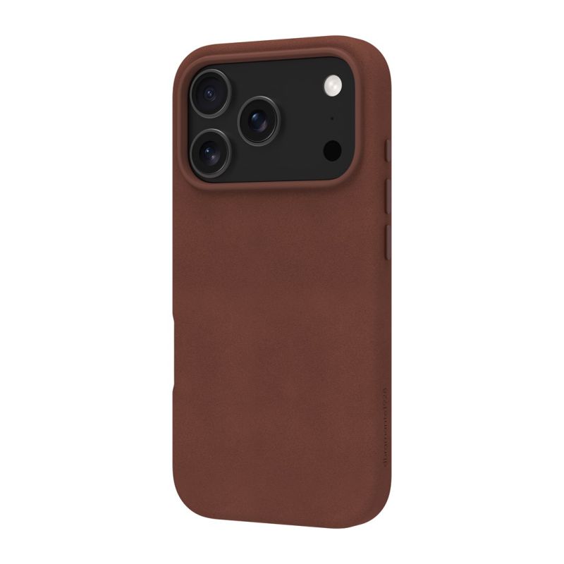 7. dbramante 1928 Roskilde MS - skórzane etui do iPhone 17 Pro kompatybilna z MagSafe (dark tan)